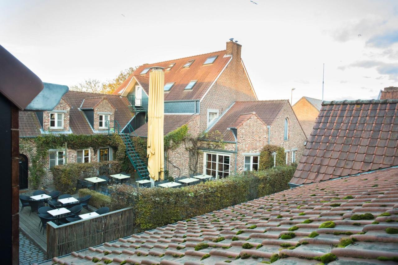 De Sjeiven Dorpel Hotel Maaseik Exterior foto